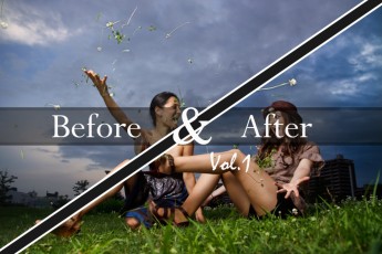Before & After of 15 of my photographs - Vol.1